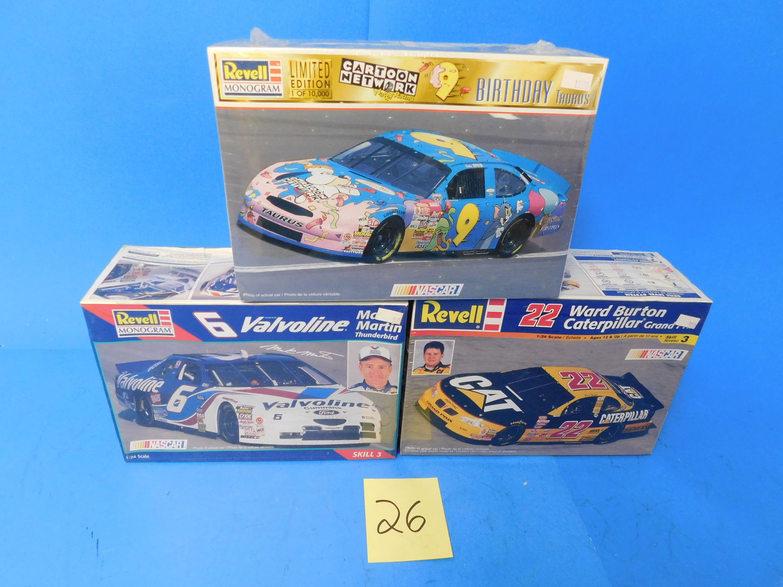 Revell Nascar 1:24 scale model kits (1 of 2)