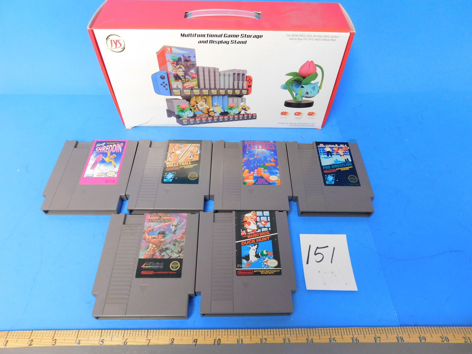 Nintendo NES Games and New Game Storage System in Box (1 of 4)