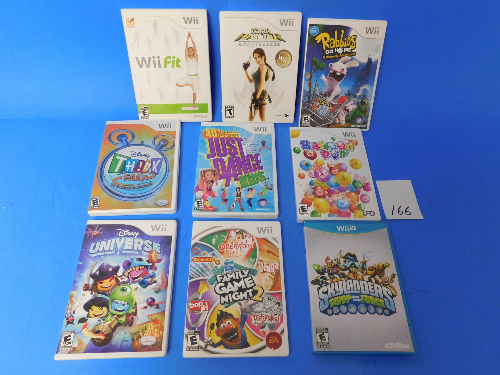 Nintendo Wii Games. Lot of 9 games. Various Titles (1 of 5)
