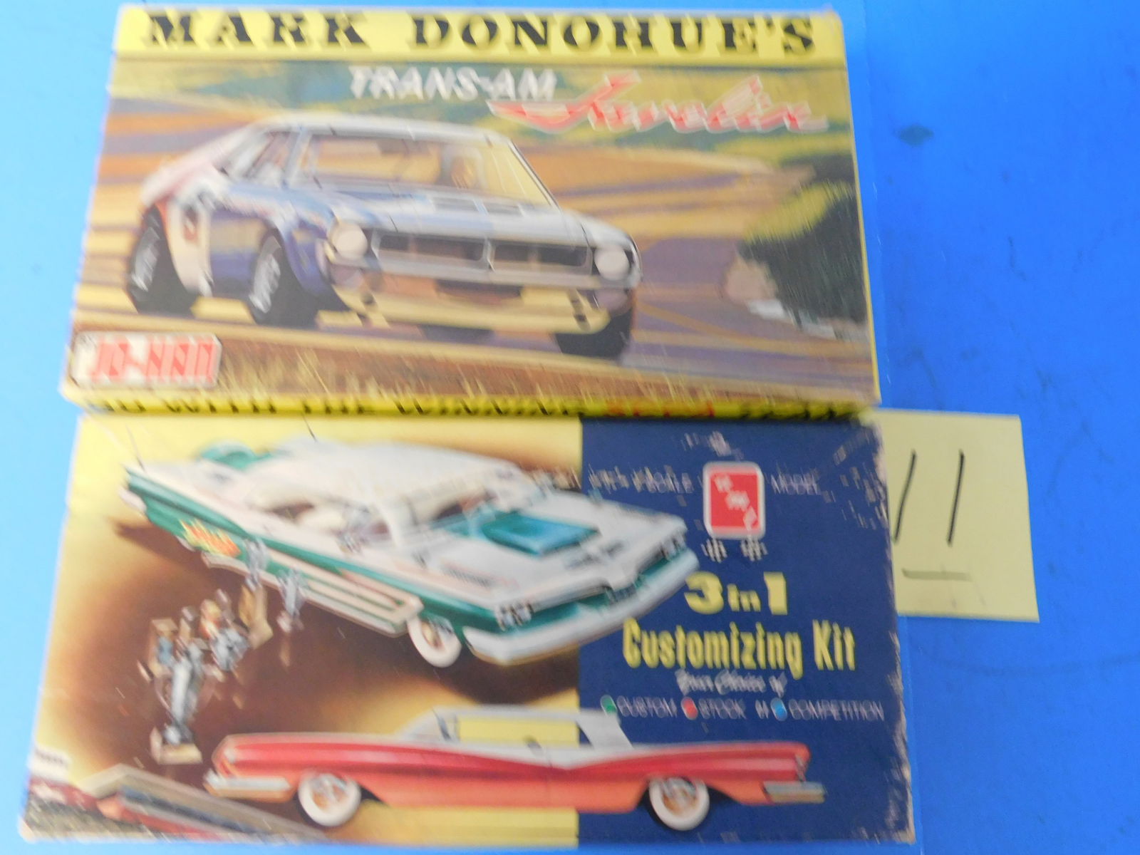 AMT and Jo-Han Car kits. Open box Javelin (1 of 7)