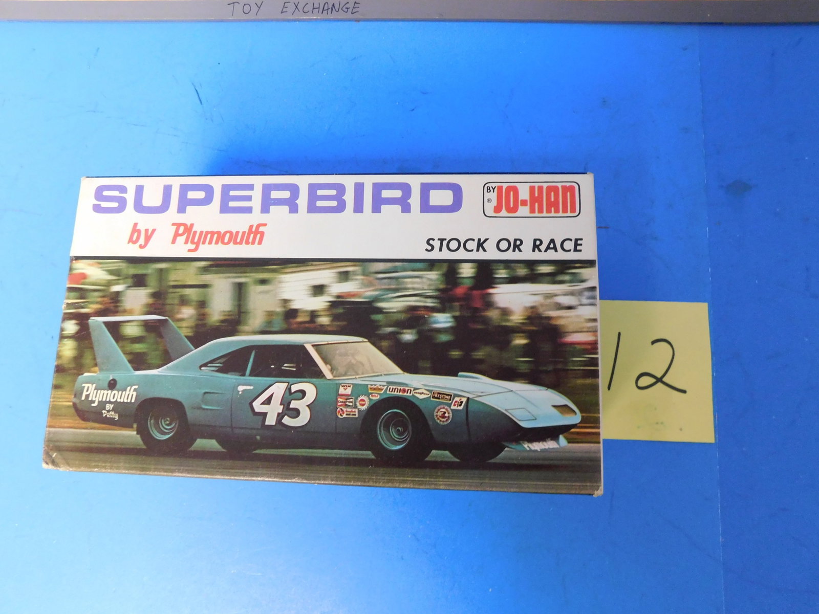 Jo-HanSuperbird box with 2 car bodies and parts: Box contains to body and frames and other misc parts. See pictures.