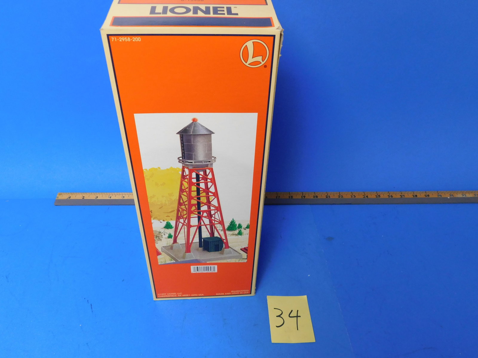 Lionel 193 Water Tower 6-12958 New: Lionel 6-12958 Industrial Water Tower #193 New in original Box.