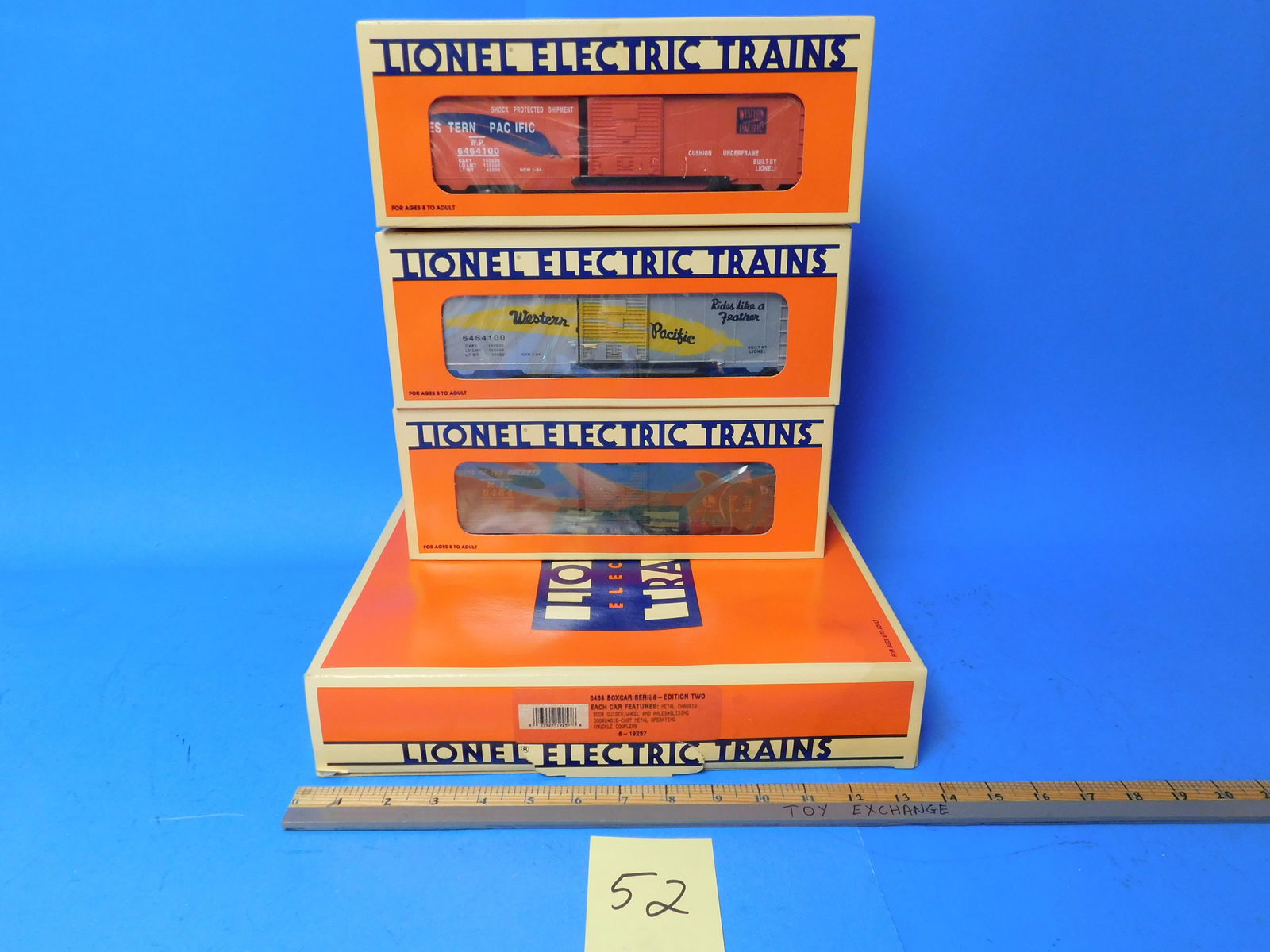 Lionel 6464 Edition two Boxcars New in Box Old Stock (1 of 3)