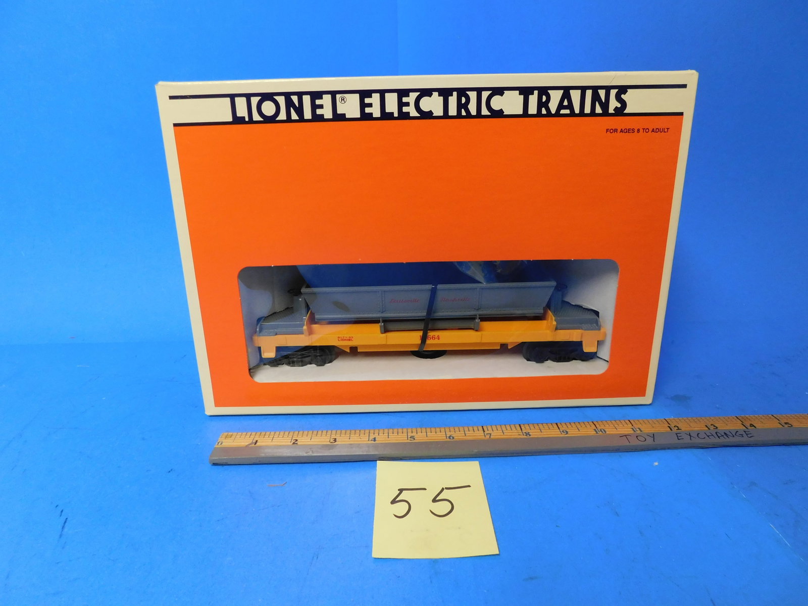 Lionel Coal Dump Car New in Box. Louisvile and Nashville.: Lionel 6-16664 Louisville and Nashville Coal Dump Operating Car. New in box. Old Store Stock. Some shelf wear