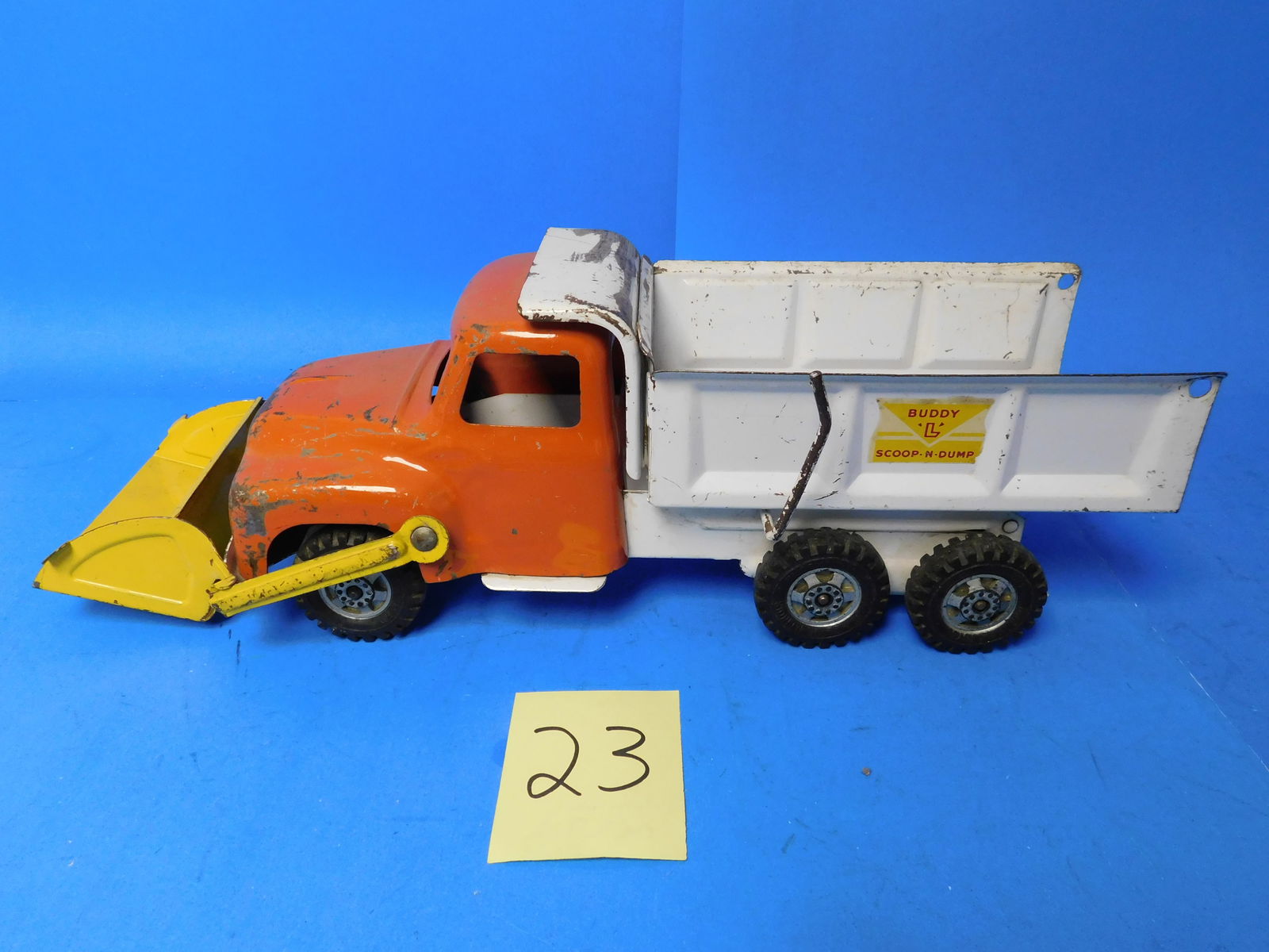 Buddy L Scoop N Dump Dump truck with Scoop. Loose Vintage (1 of 6)