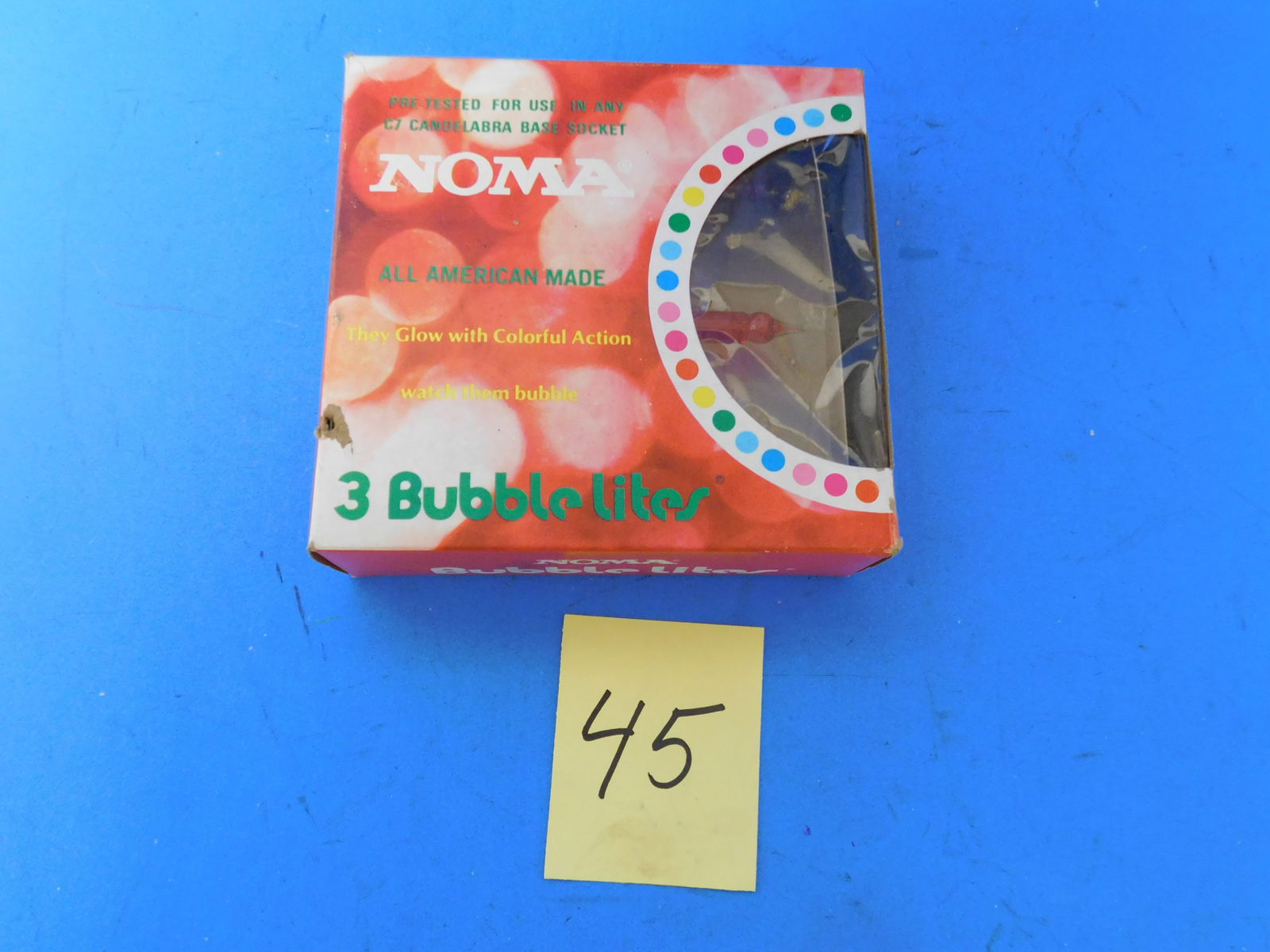 Noma Bubble Lites Box of 3 (1 of 2)