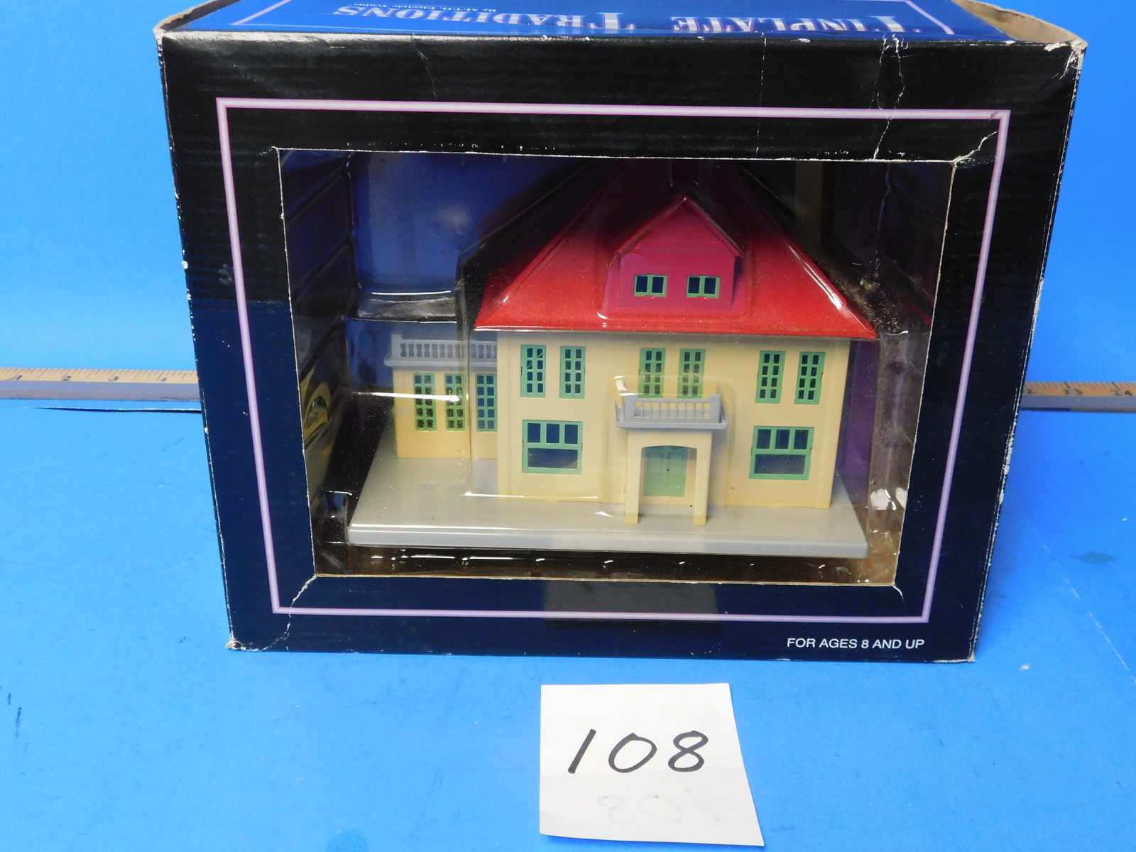 MTH Tinplate Traditions No 191 Villa 10-4009 New in box. O Guage (1 of 2)