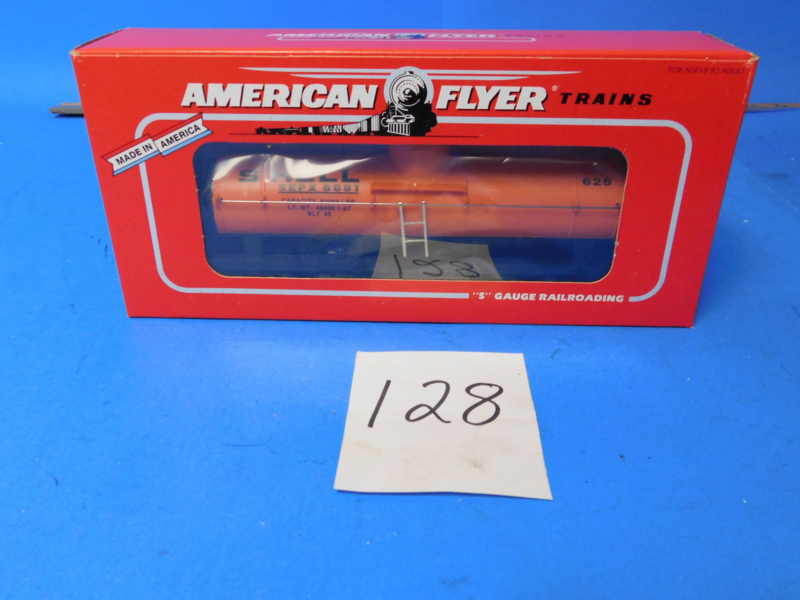 American Flyer Shell Tank Car 6-48405 S gauge (1 of 3)