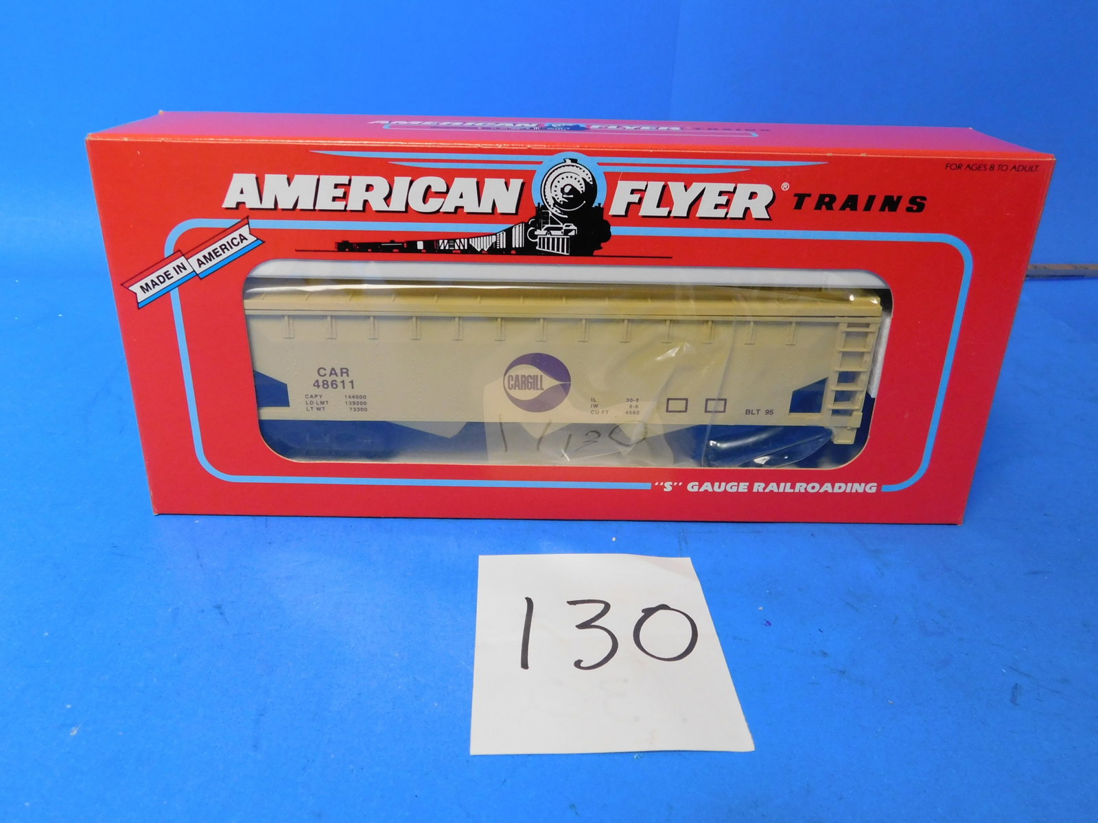 American Flyer Cargill 3 bay Hopper 6-48611 New in Box: American Flyer Cargill 3 bay Hopper new in box