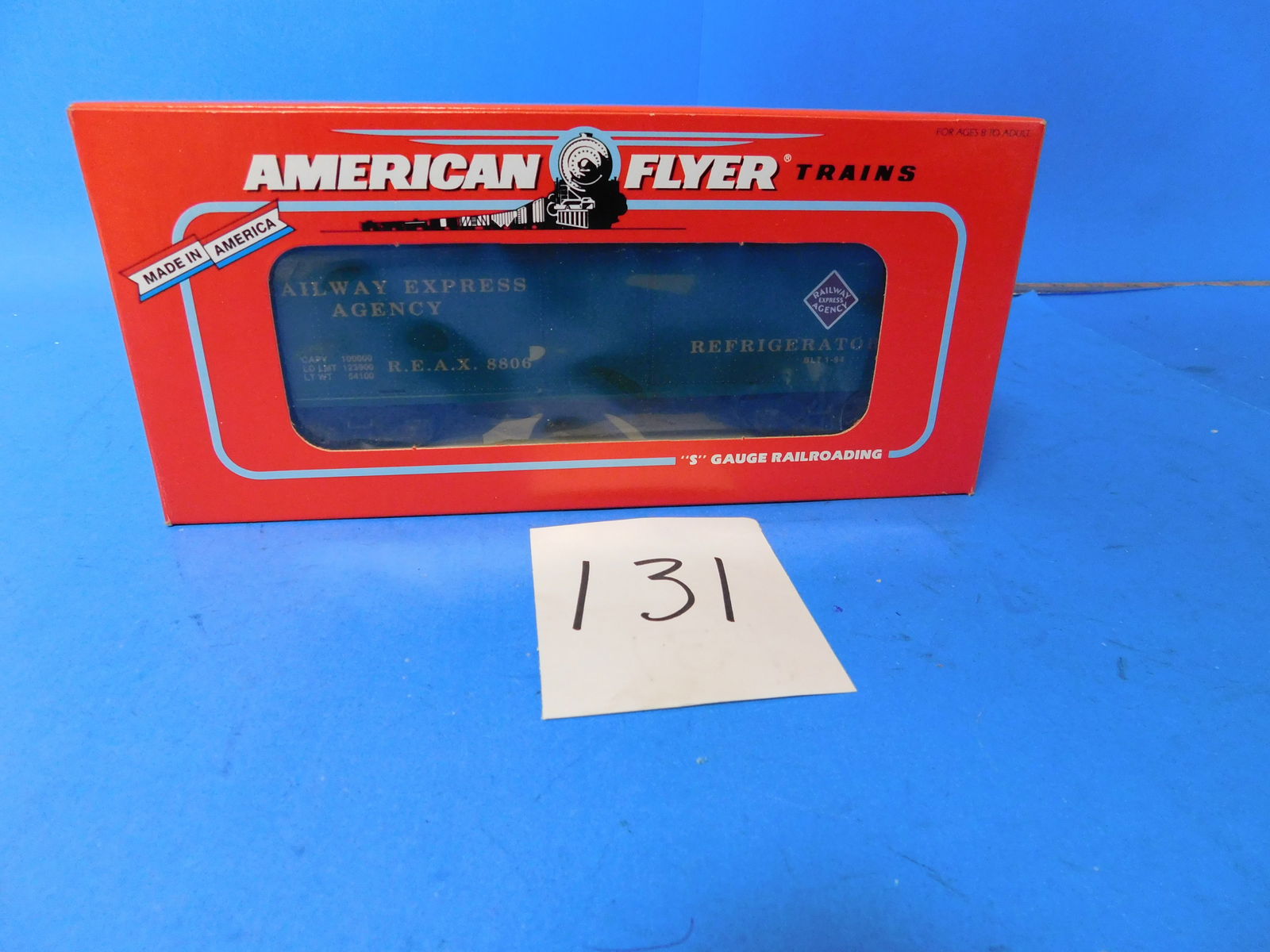 American Flyer REA Reefer Car 6-48806 Old Store Stock new in Box (1 of 3)