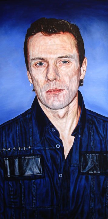 Mark Baker 4 pieces Oil & Acrylic 100x50cm each - 4