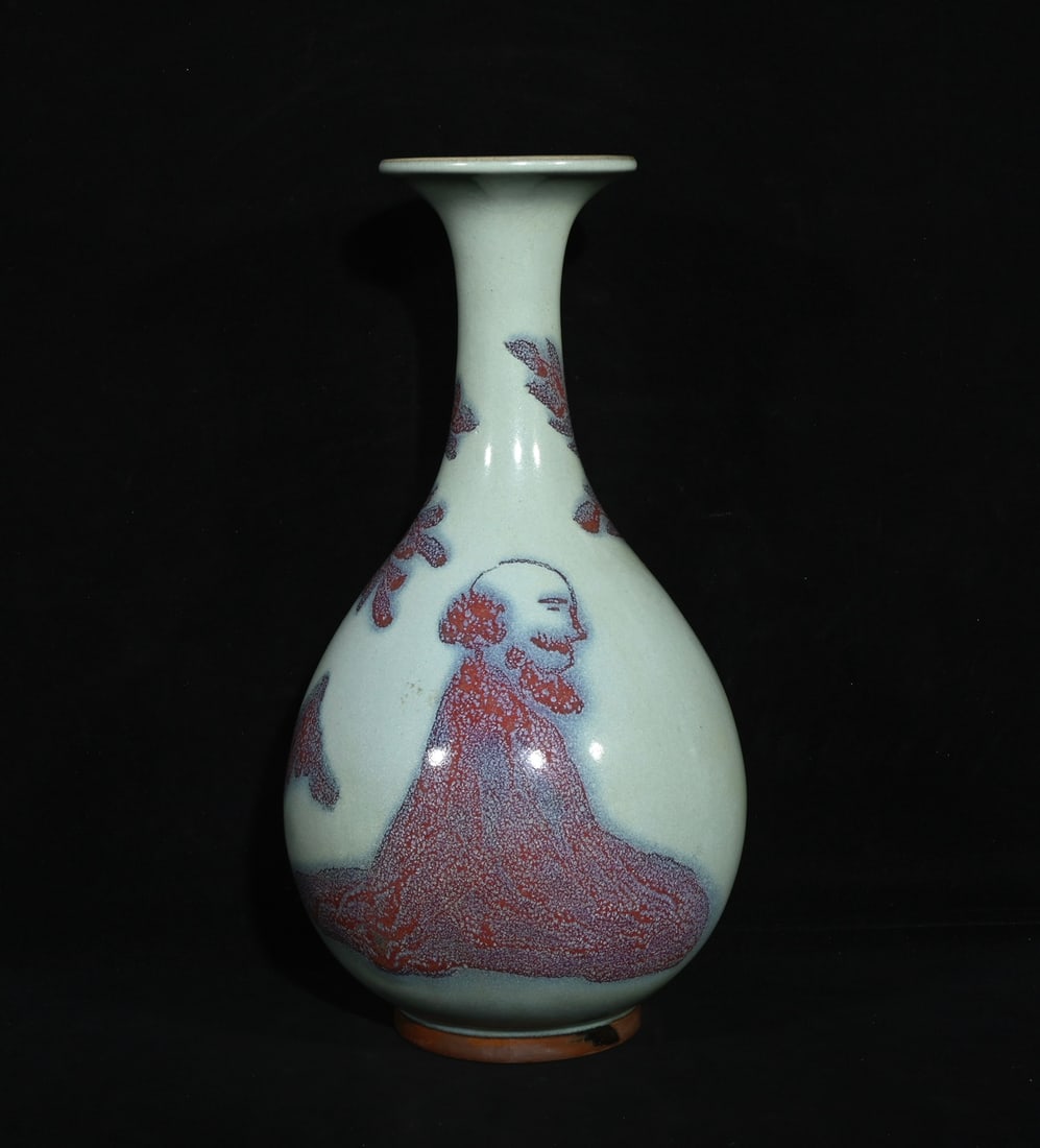 Chinese jun kiln porcelain vase Song dynasty (1 of 9)