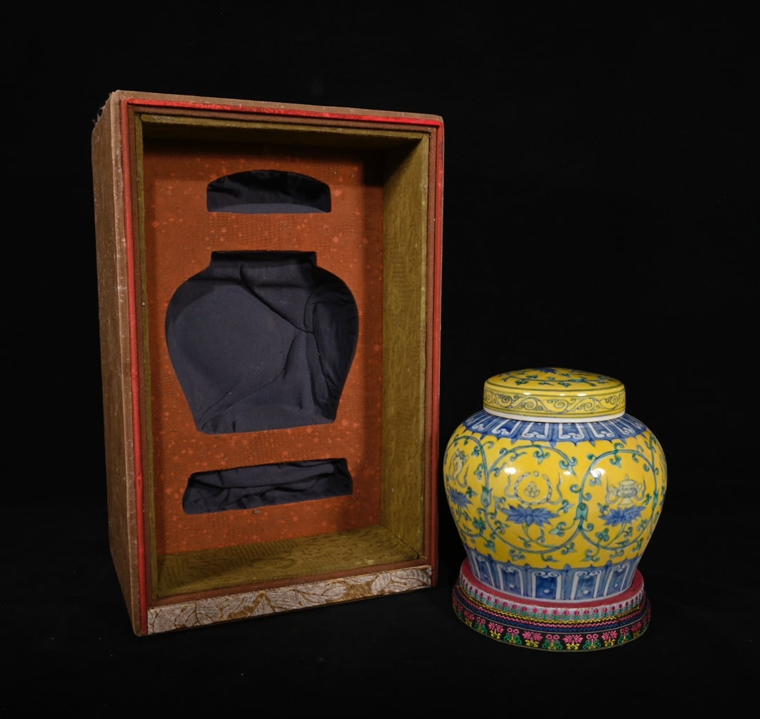 Chinese doucai porcelain jar Ming dynasty Chenghua Mark & Period (1 of 9)