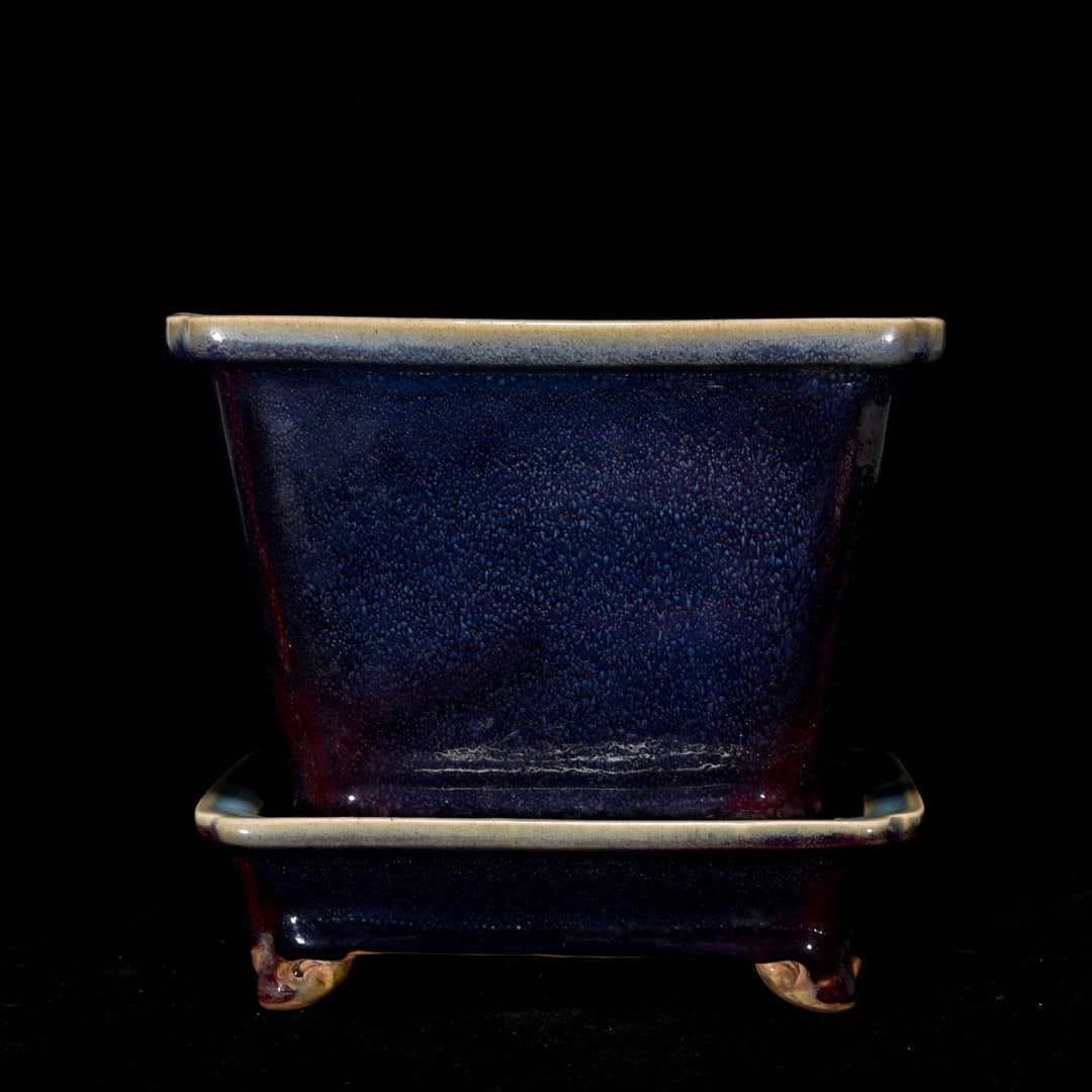 Chinese jun kiln porcelain flowerpot Song dynasty: Size: Width 20 cm - Height 18.5 cm Materials: Porcelain Time Period: Song dynasty Manufactured Date: 10th-c Period Object: Chinese Antique ⛨ Purchase With Confidence ✔ Verified Auct