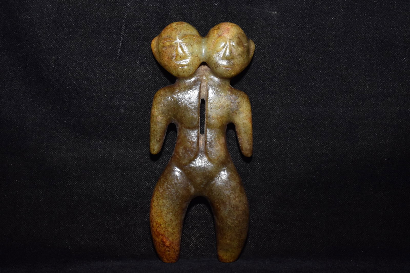 Chinese Hongshan culture jade carved ornaments (1 of 10)