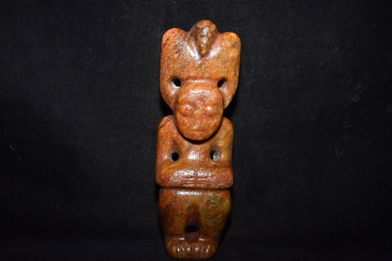 Chinese Hongshan culture jade carved ornaments (1 of 10)