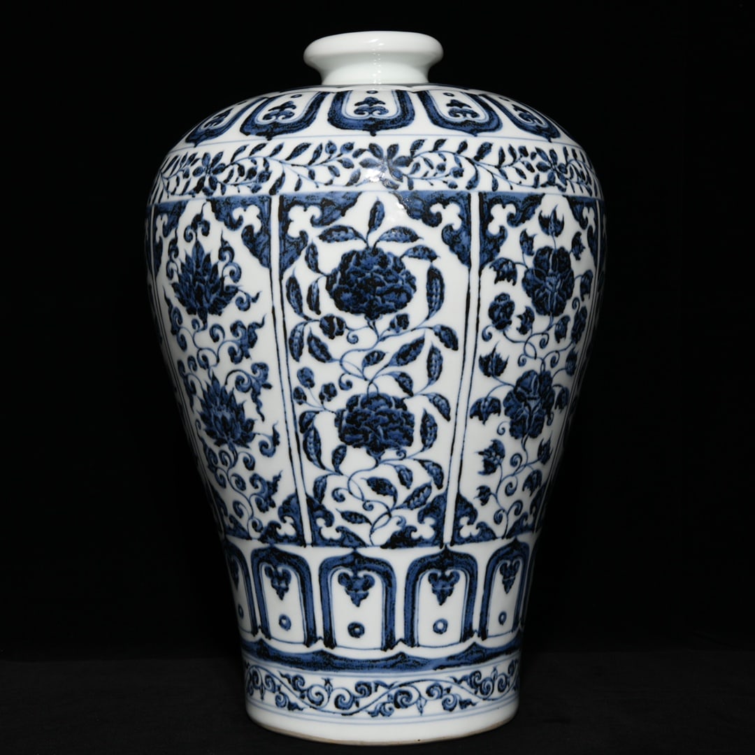 Chinese blue and white porcelain vase Ming dynasty Xuande Mark & Period (1 of 9)