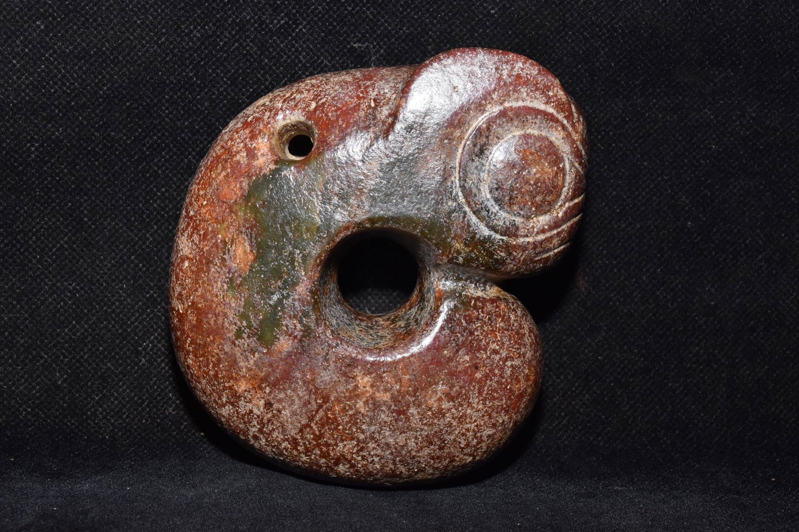 Chinese Hongshan culture jade carved ornaments (1 of 10)