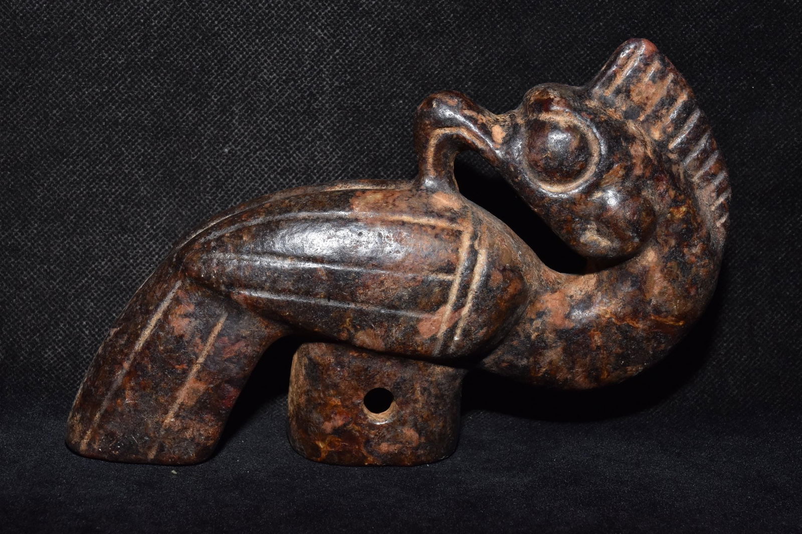 Chinese Hongshan culture jade carved ornaments (1 of 10)