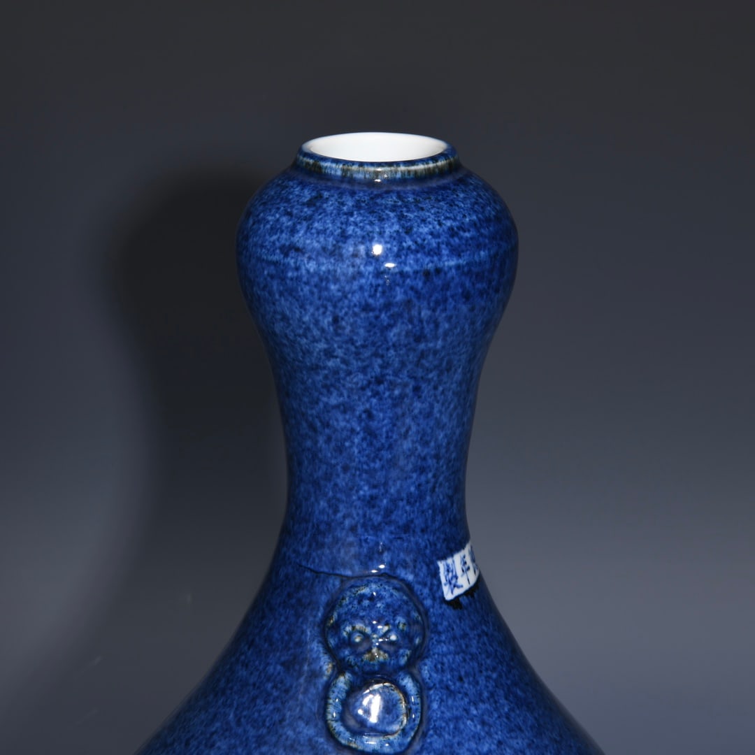 Chinese blue and white porcelain vase Ming dynasty Xuande Mark & Period - 5