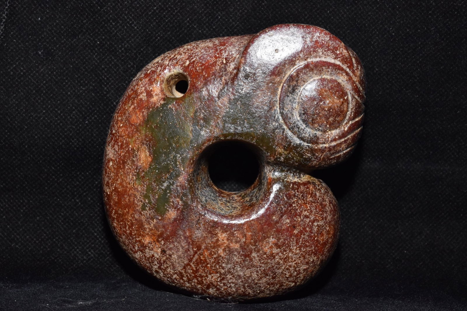 Chinese Hongshan culture jade carved ornaments (1 of 10)