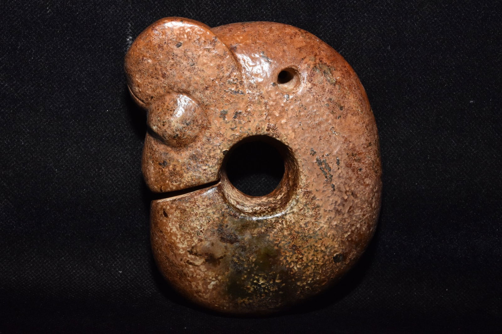 Chinese Hongshan culture jade carved ornaments (1 of 10)