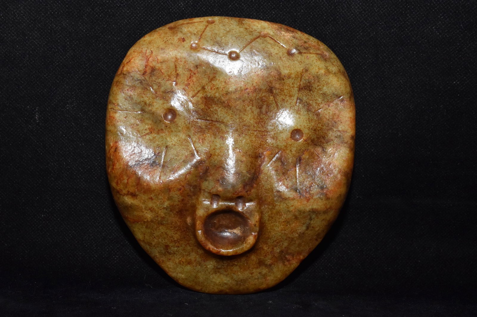 Chinese Hongshan culture jade carved ornaments (1 of 11)