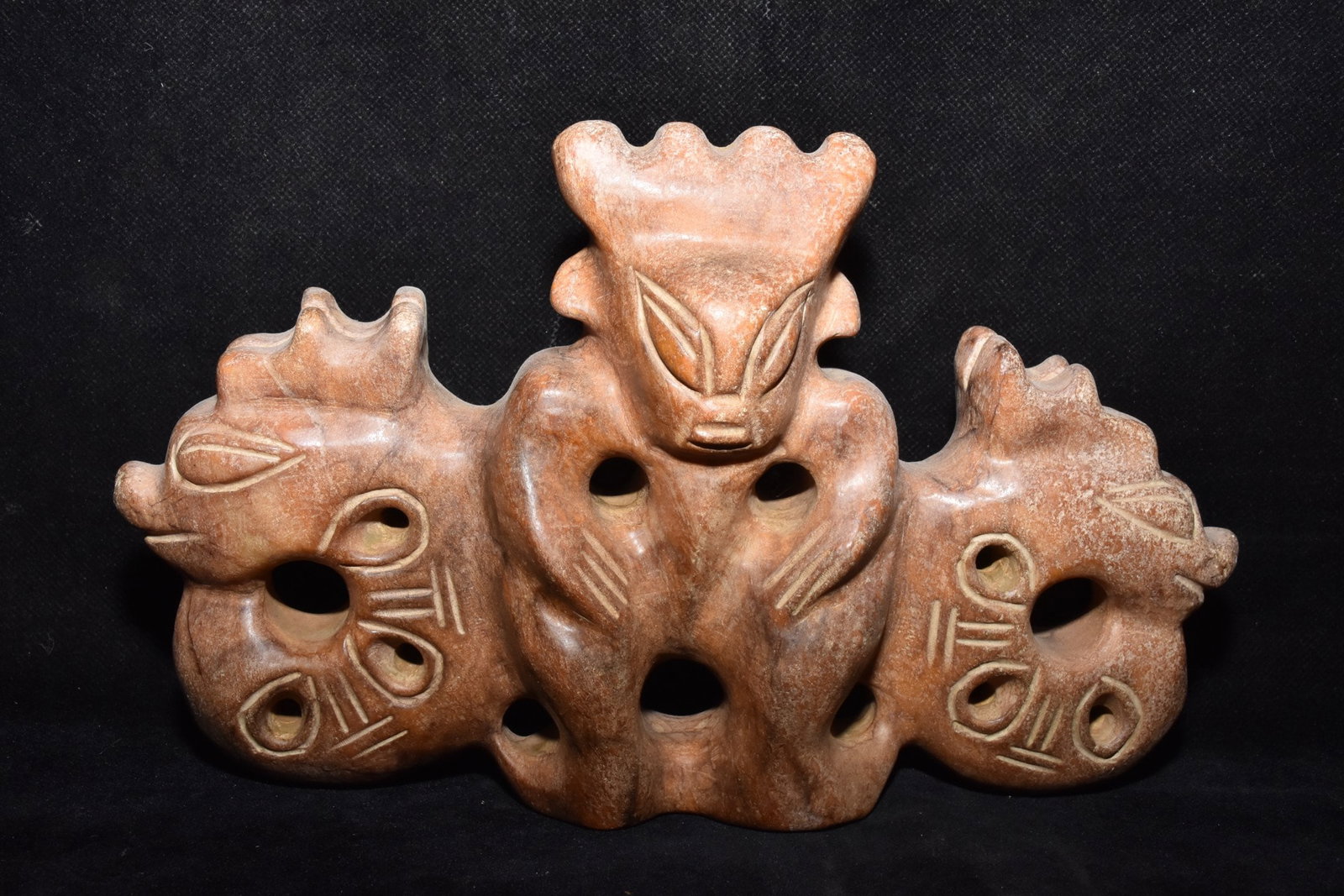 Chinese Hongshan culture jade carved ornaments (1 of 10)