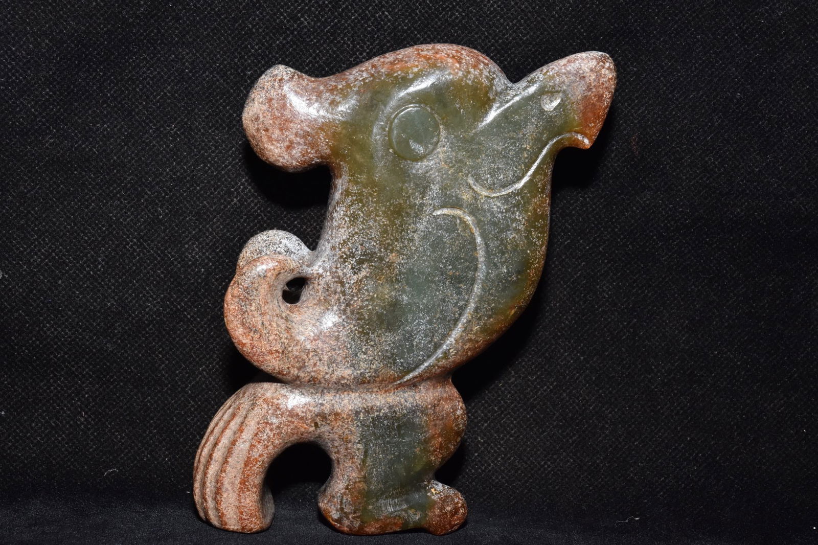 Chinese Hongshan culture jade carved ornaments (1 of 10)