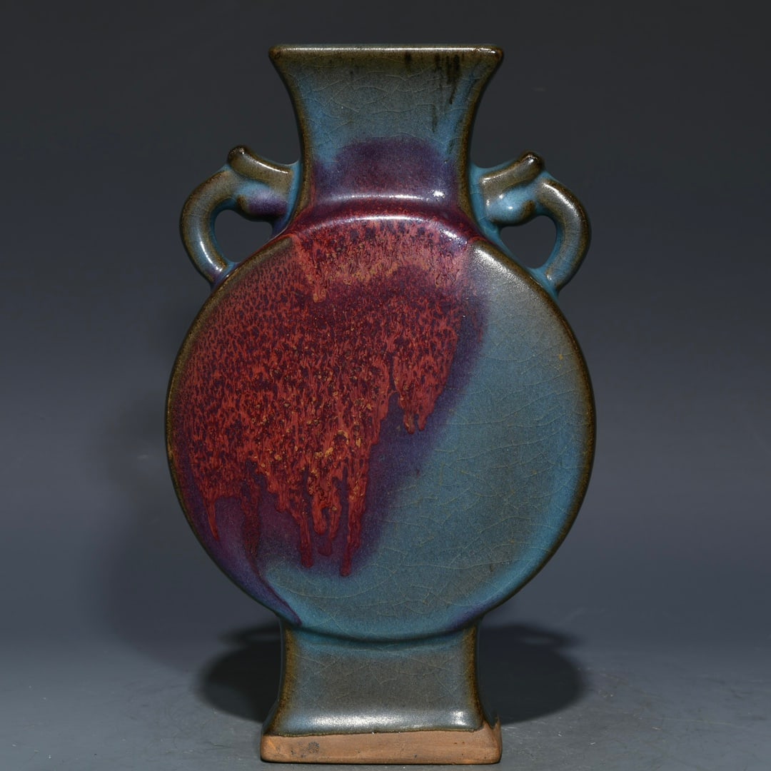 Chinese jun kiln porcelain vase Song dynasty (1 of 9)