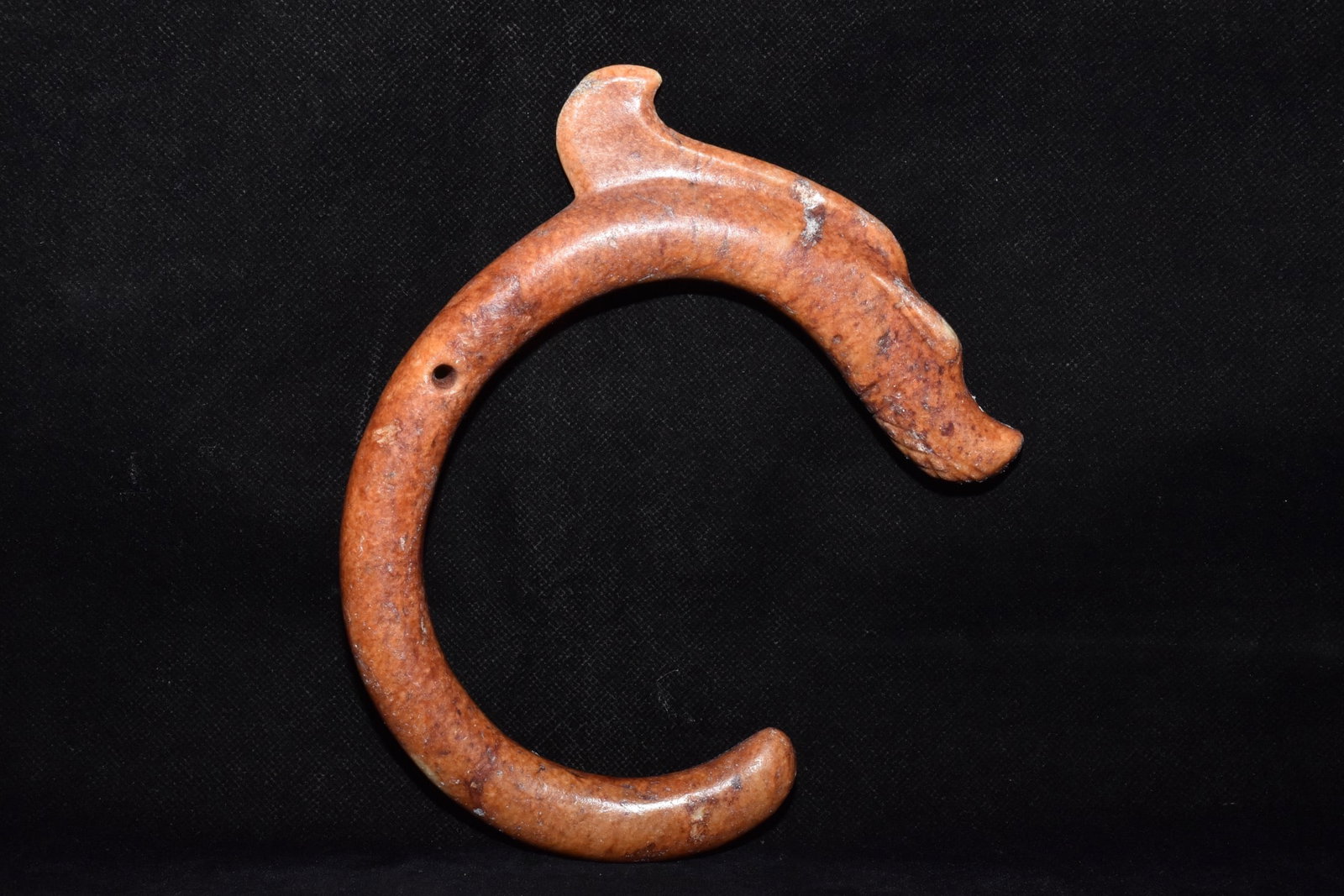 Chinese Hongshan culture jade carved ornaments (1 of 10)