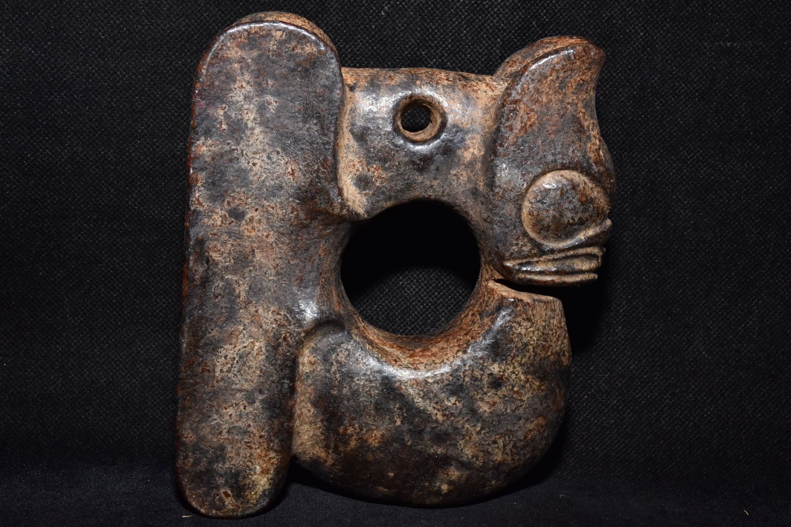 Chinese Hongshan culture jade carved ornaments (1 of 10)