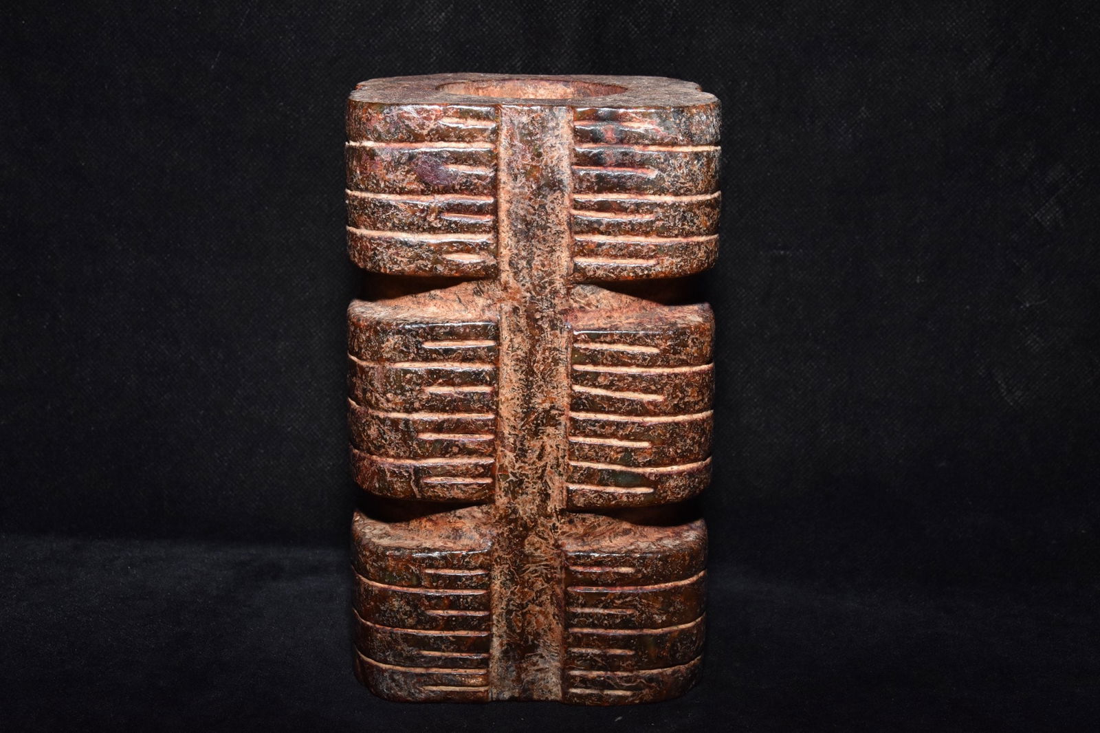 Chinese Hongshan culture jade carved ornaments (1 of 10)