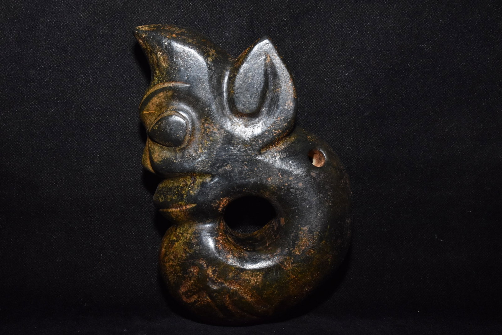 Chinese Hongshan culture jade carved ornaments (1 of 10)