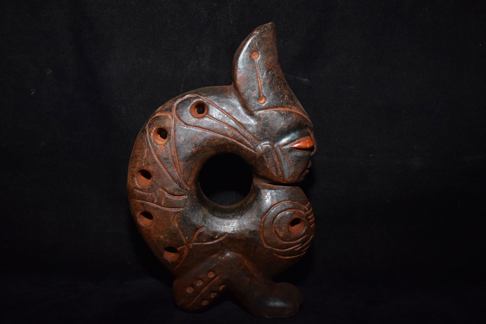 Chinese Hongshan culture jade carved ornaments (1 of 10)