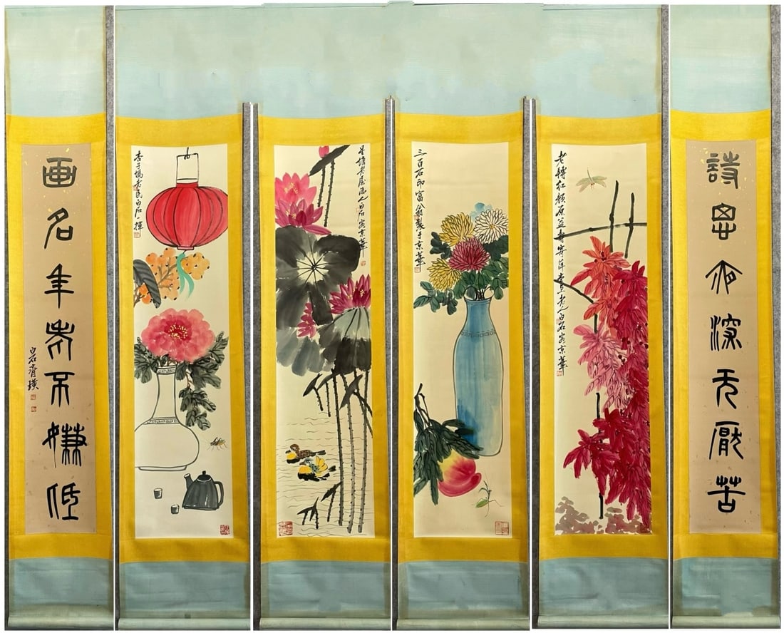 Chinese scroll painting Qing dynasty Zhang Daqian (1 of 20)