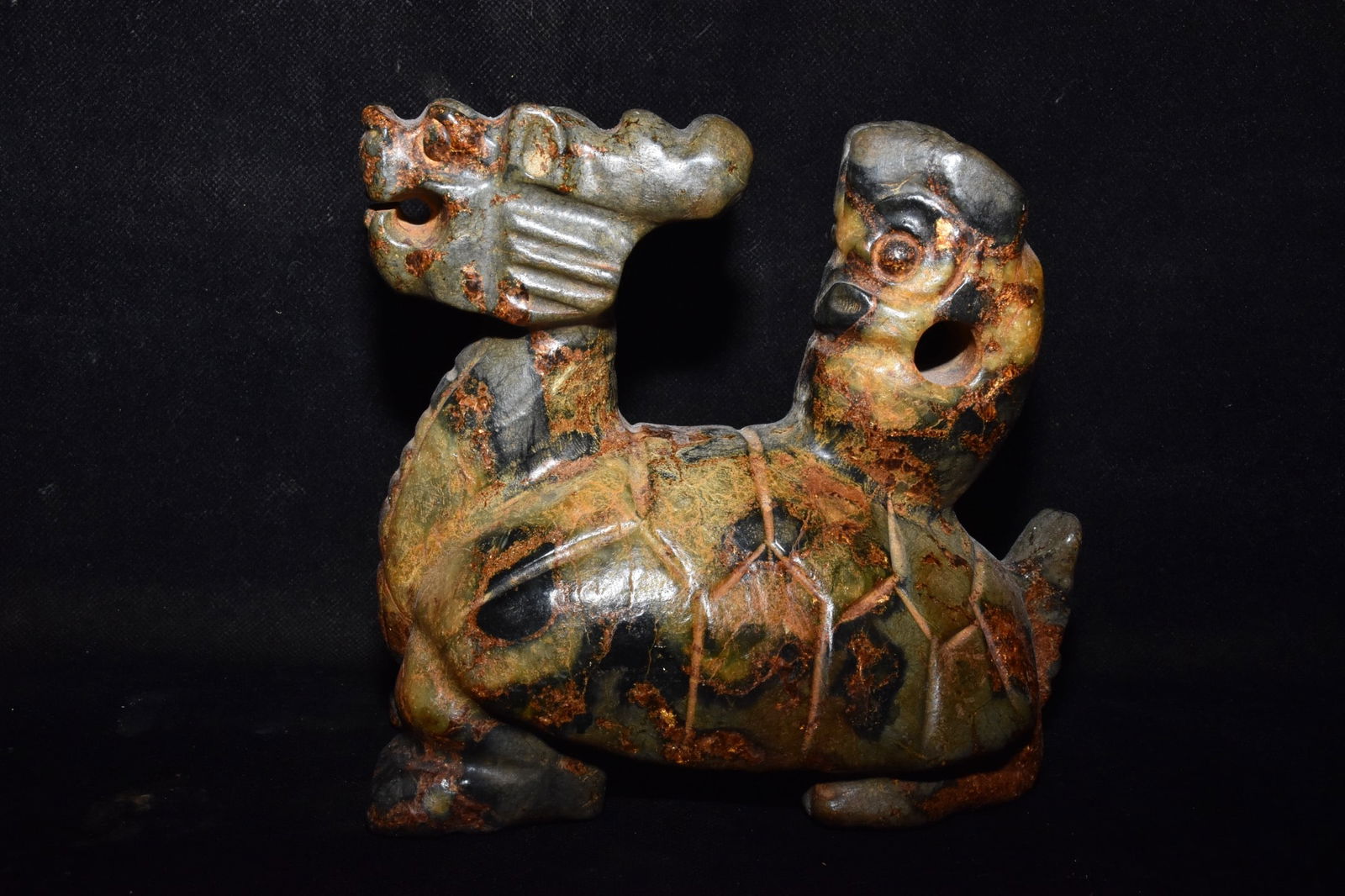 Chinese Hongshan culture jade carved ornaments (1 of 10)