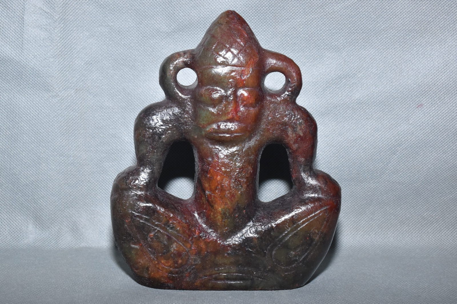 Chinese Hongshan culture jade carved ornaments (1 of 10)