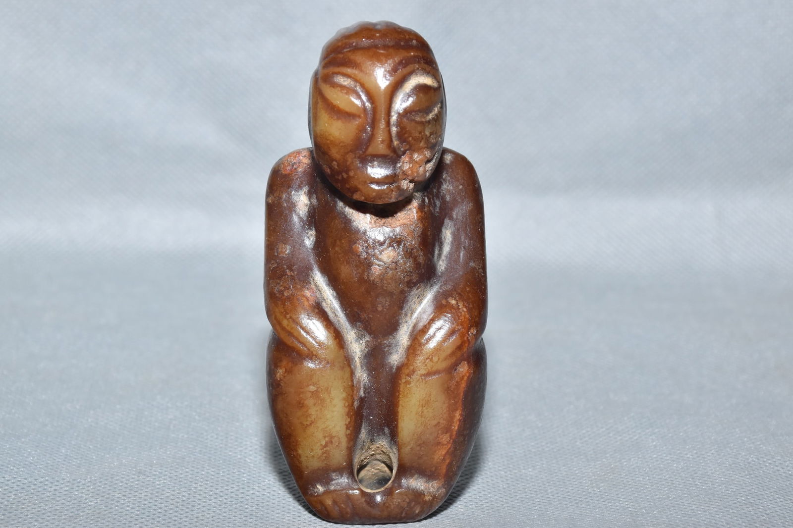 Chinese Hongshan culture jade carved ornaments (1 of 10)