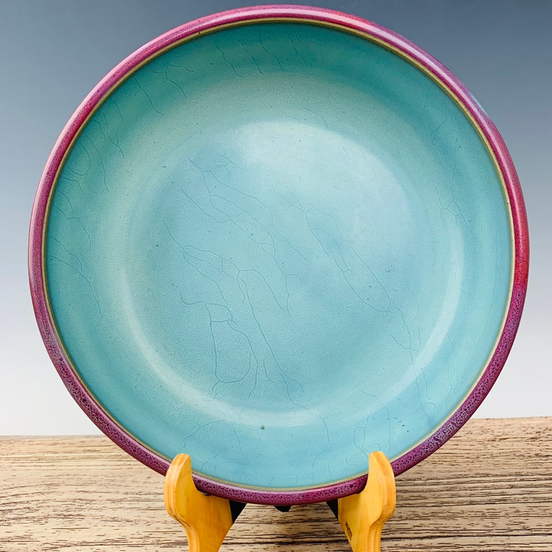 Chinese jun kiln porcelain washer Song dynasty: Size: Width 25.5 cm - Height 9.5 cm Materials: Porcelain Time Period: Song dynasty Manufactured Date: 10th-c Period Object: Chinese Antique ⛨ Purchase With Confidence ✔ Verified Auc