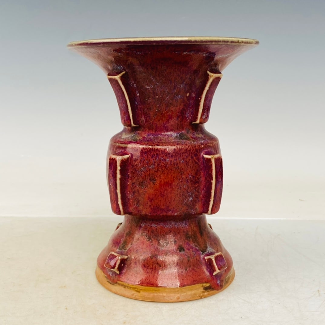 Chinese jun kiln porcelain vessel Song Dynasty (1 of 9)