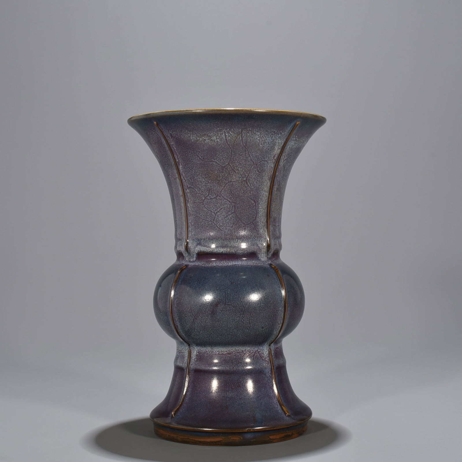 Song Dynasty Jun Kiln Rose Purple Glaze Heavy Harmony Flower Goblet (1 of 9)