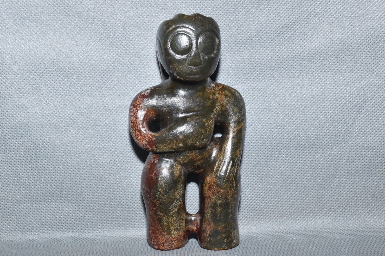 Chinese Hongshan culture jade carved ornaments (1 of 10)