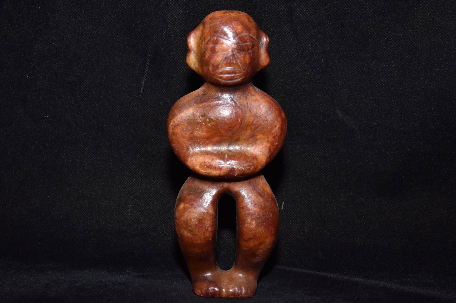 Chinese Hongshan culture jade carved ornaments: Size: Height 17 cm - Width 6 cm Materials: Natural Jade Time Period: Hongshan Culture Manufactured Date: 3000-BC Object: Chinese Antique ⛨ Purchase With Confidence ✔ Verified Auctio