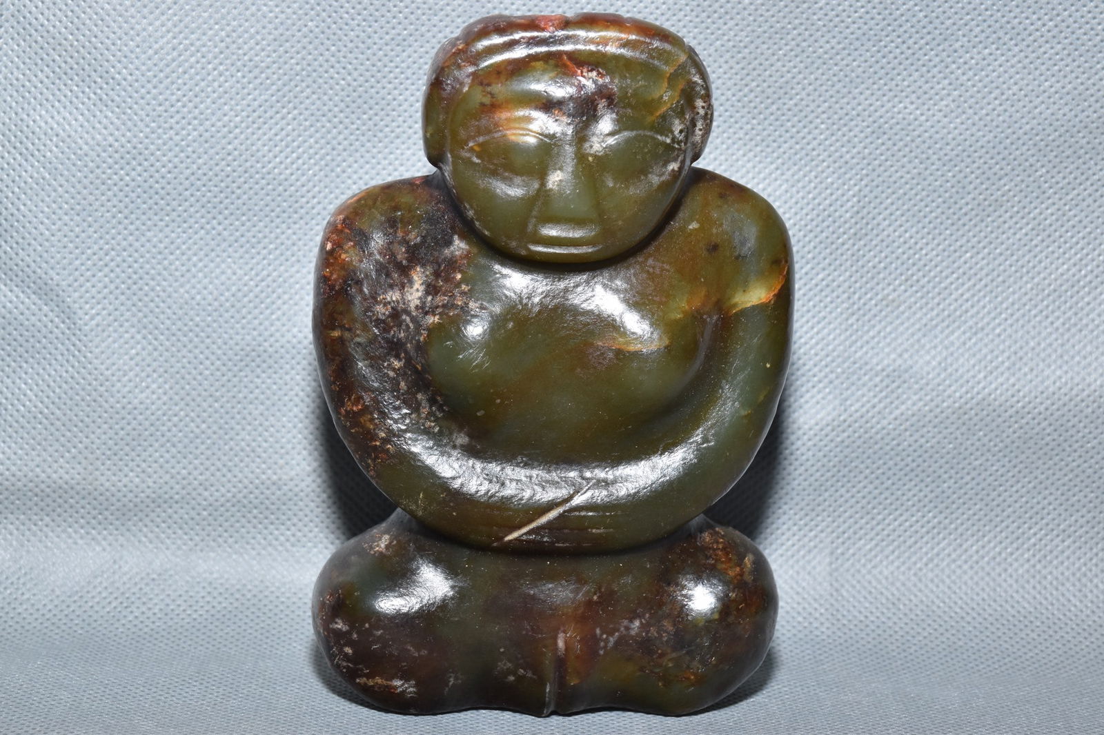 Chinese Hongshan culture jade carved ornaments (1 of 10)