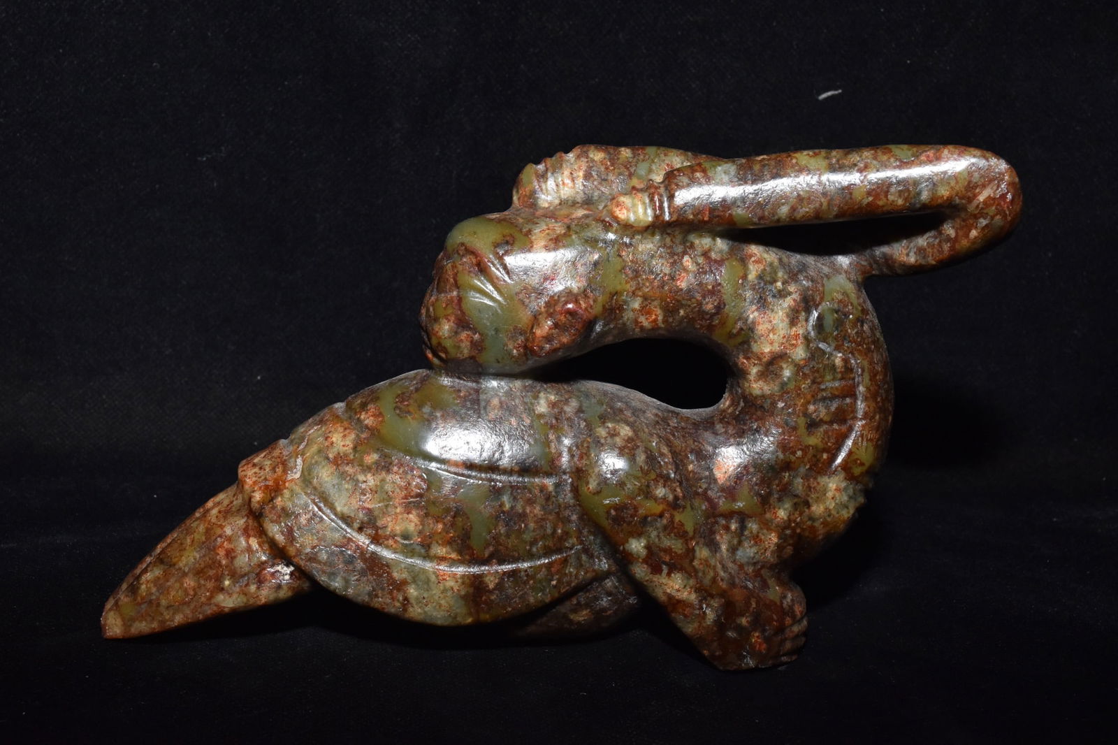 Chinese Hongshan culture jade carved ornaments (1 of 10)