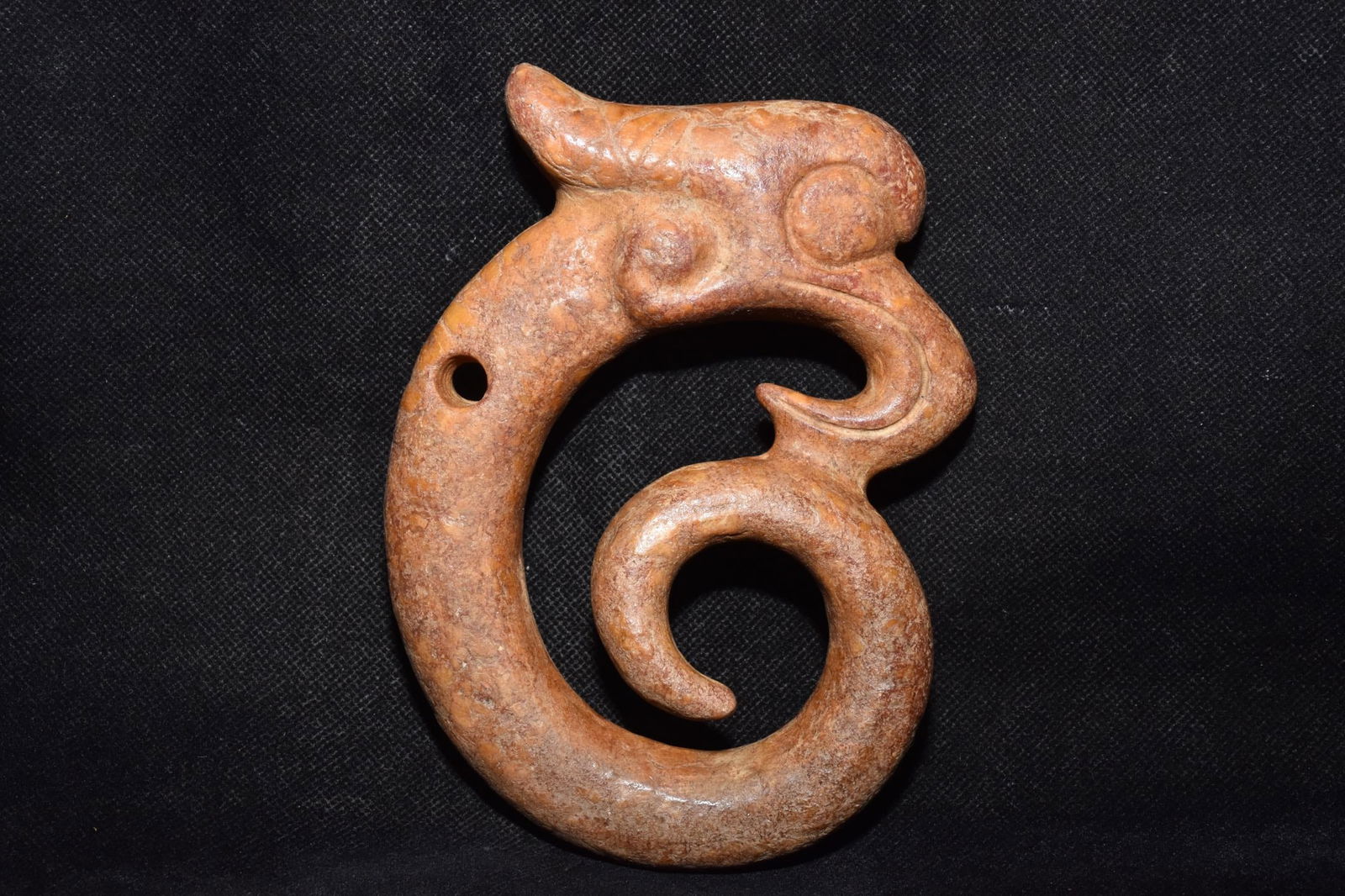 Chinese Hongshan culture jade carved ornaments (1 of 10)