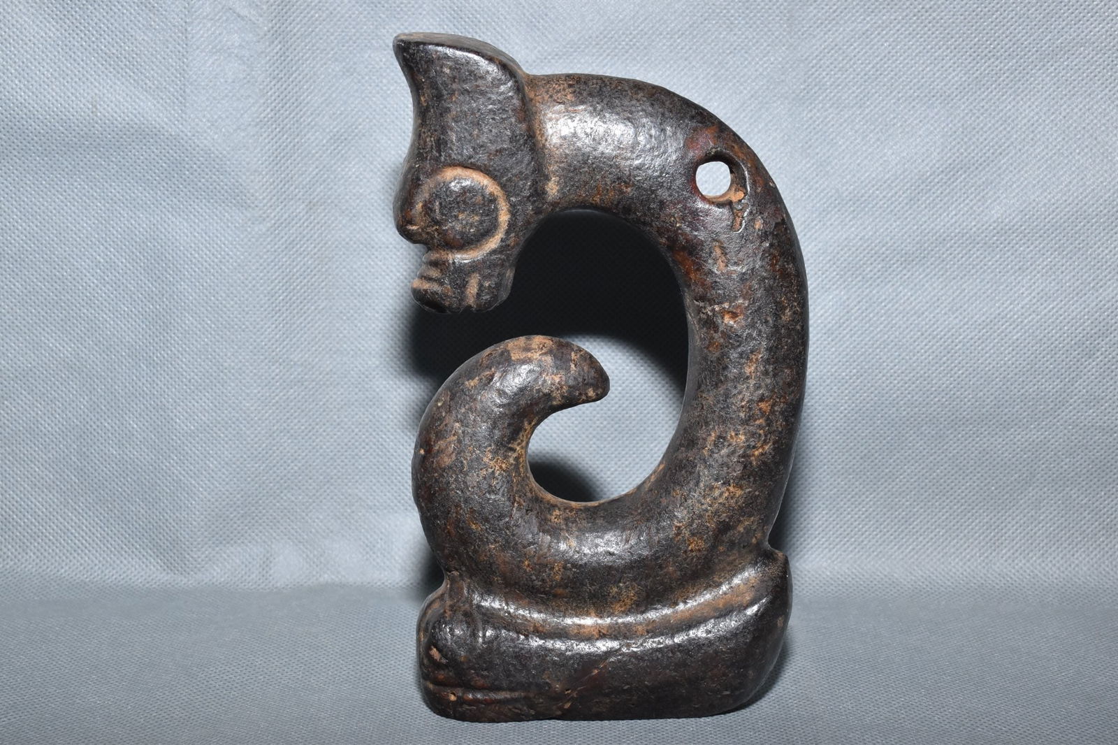 Chinese Hongshan culture jade carved ornaments (1 of 10)