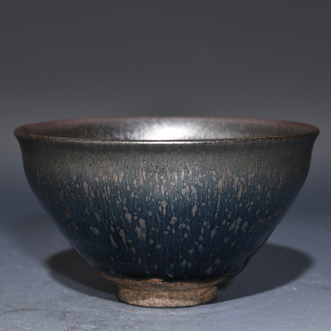 Chinese Oil-drop lamp Jianyao porcelain Song Dynasty: Size: Width 12.2 cm - Height 7.2 cm Materials: Porcelain Time Period: Song dynasty Manufactured Date: 10th-c Period Object: Chinese Antique ⛨ Purchase With Confidence ✔ Verified Auc