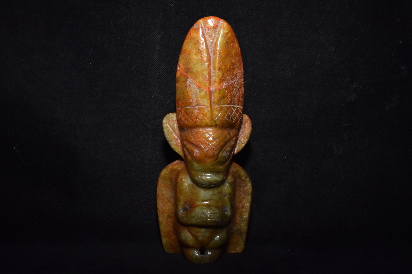 Chinese Hongshan culture jade carved ornaments (1 of 10)